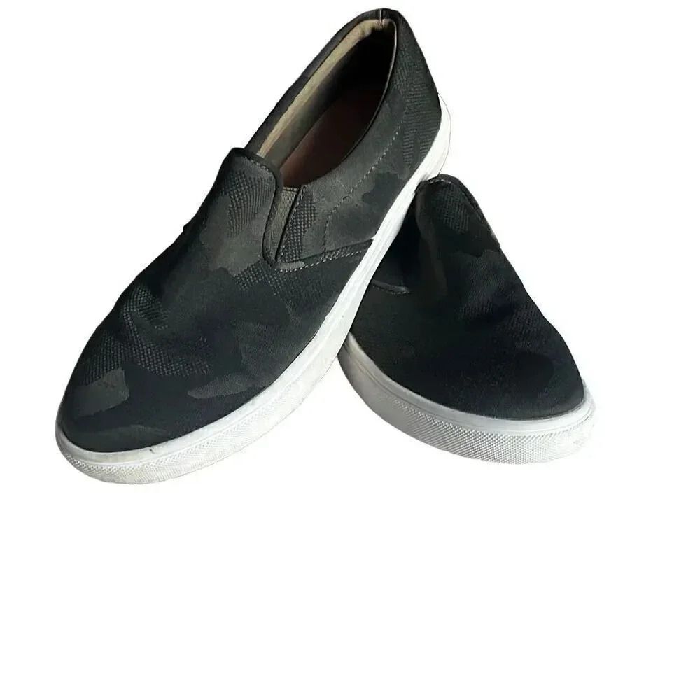 Steve Madden Black Slip-On Sneakers